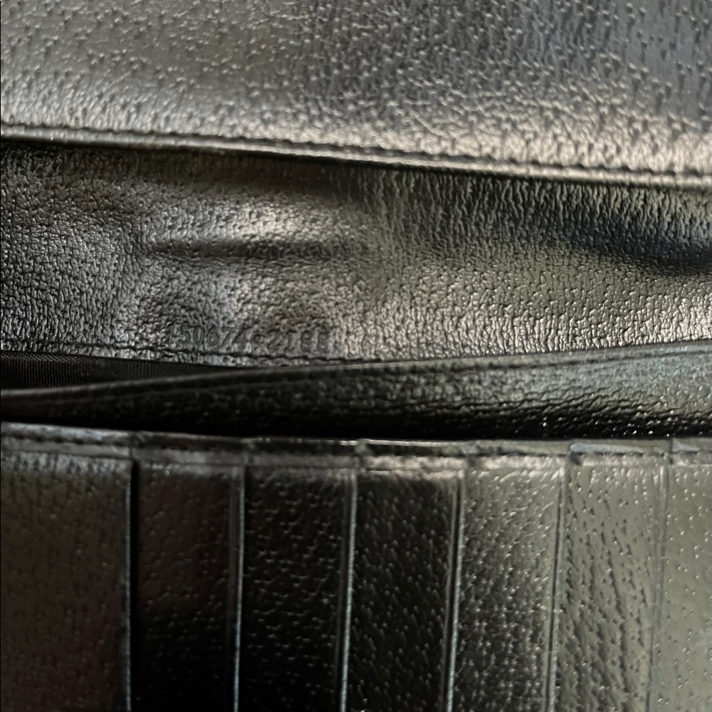 Gucci Brown Monogram Wallet with Green and Red Web Stripe - Picture 6 of 7